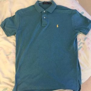 Polo Shirt Small Dark Teal
